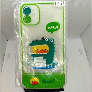 iPhone 11 Ducky Dresses as Crocodile Case